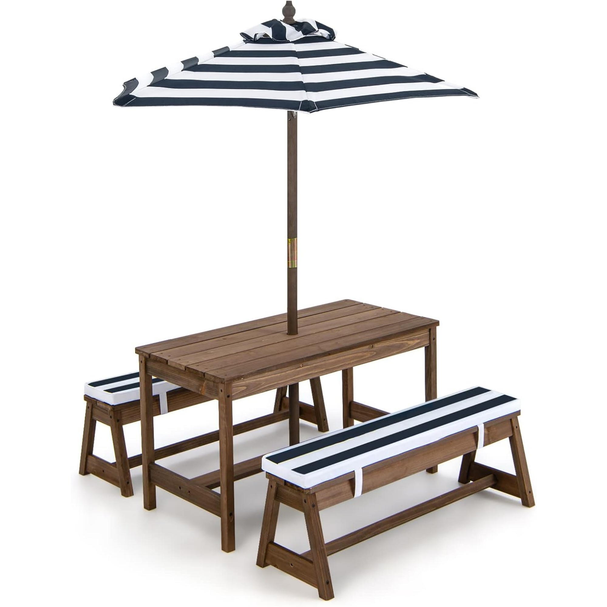 Kids Outdoor Table With Umbrella - Meja Piknik Anak dengan Payung Lipat,