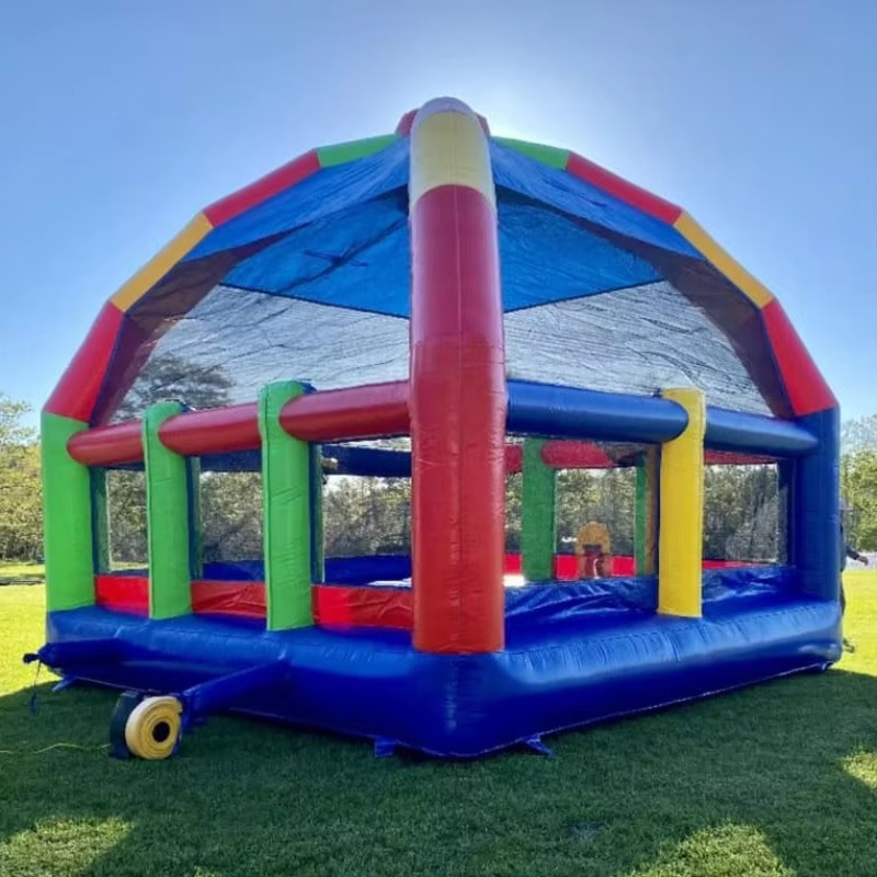 Kids Outdoor Bounce House - Kastil Lompat Tiup Besar, Permainan Lompat