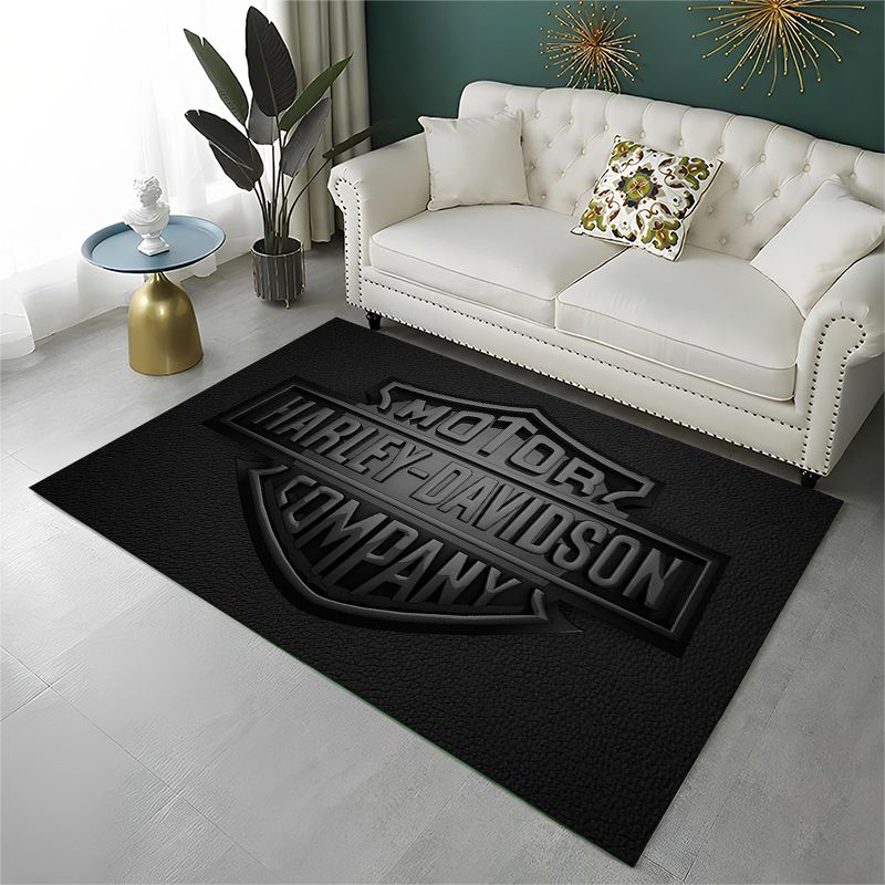 Kids Outdoor Mat - Karpet Area Anti-selip Retro H-Harleys Racing