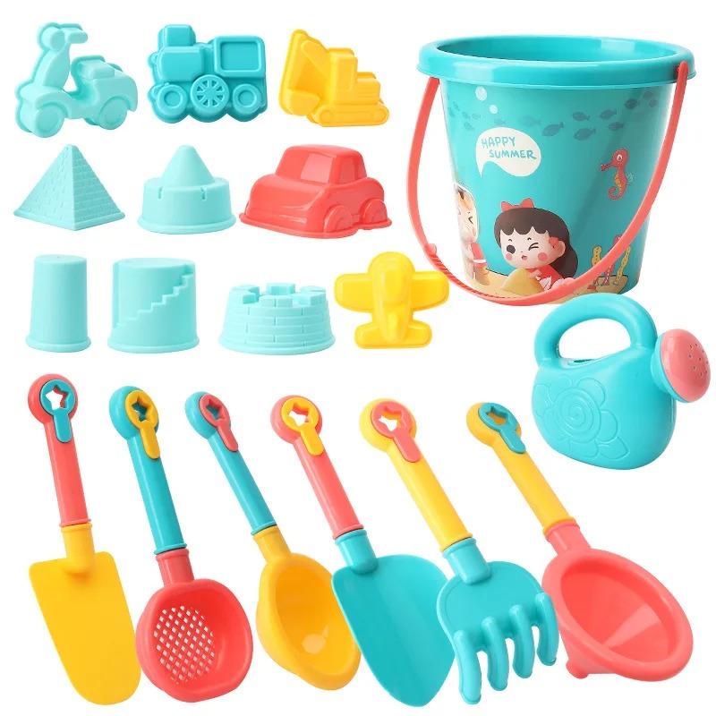 Kids Outdoor Entertainment - Set mainan pantai 18PCS, Set mainan