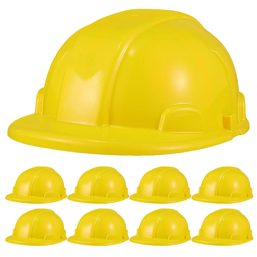 Kids Outdoor Play - 9 Buah Set Topi Keselamatan Konstruksi
