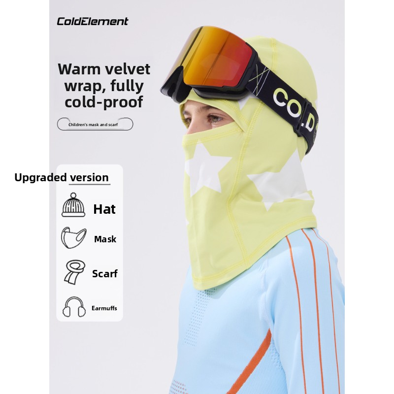 Kids Outdoor Gloves - Coldelement Kids Ski Mask - Perlindungan