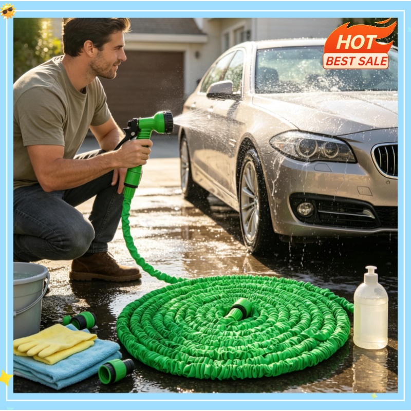 Kids Outdoor Water Sprinkler - Selang Cuci Mobil Tekanan Tinggi, Selang
