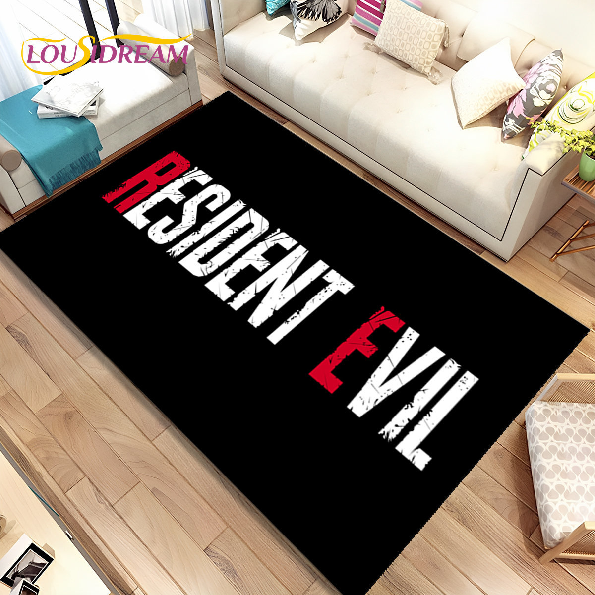 Kids Outdoor Mat - 3D r-resident Evil Games Gamer karpet