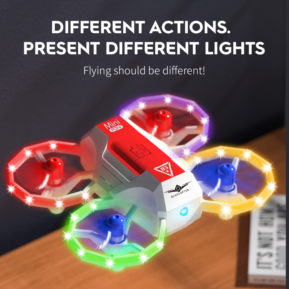 Kids Outdoor Entertainment - KF601 drone Mini dengan musik dan