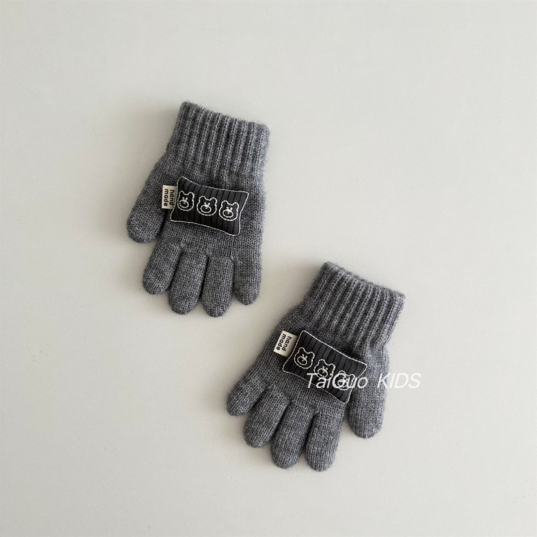 Kids Outdoor Gloves - Sarung Tangan Rajut Hangat Anak-anak Lima