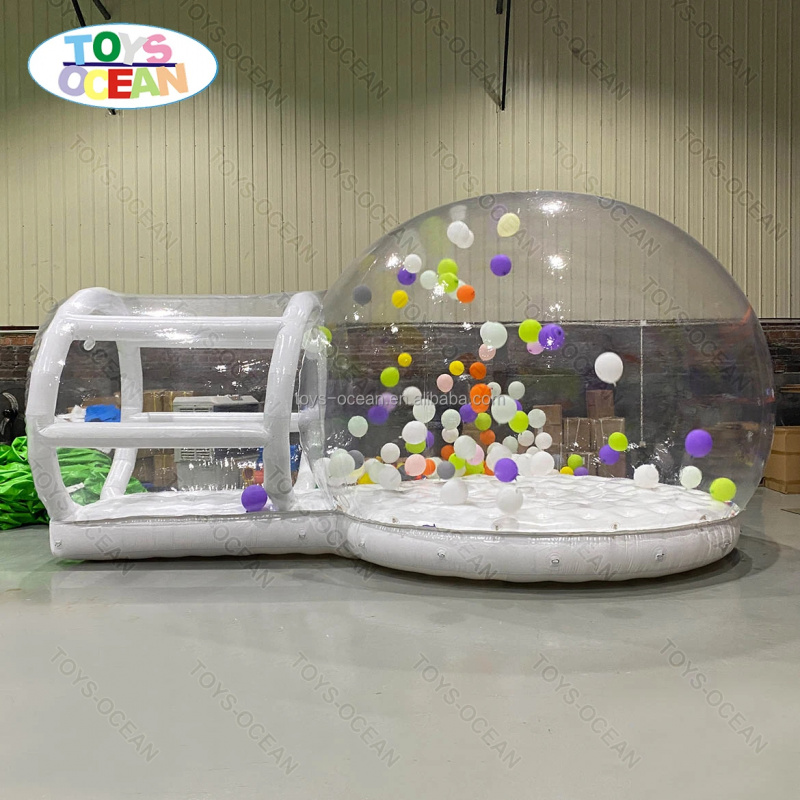 Kids Outdoor Bounce House - Rumah Gelembung Tiup dengan Lampu LED