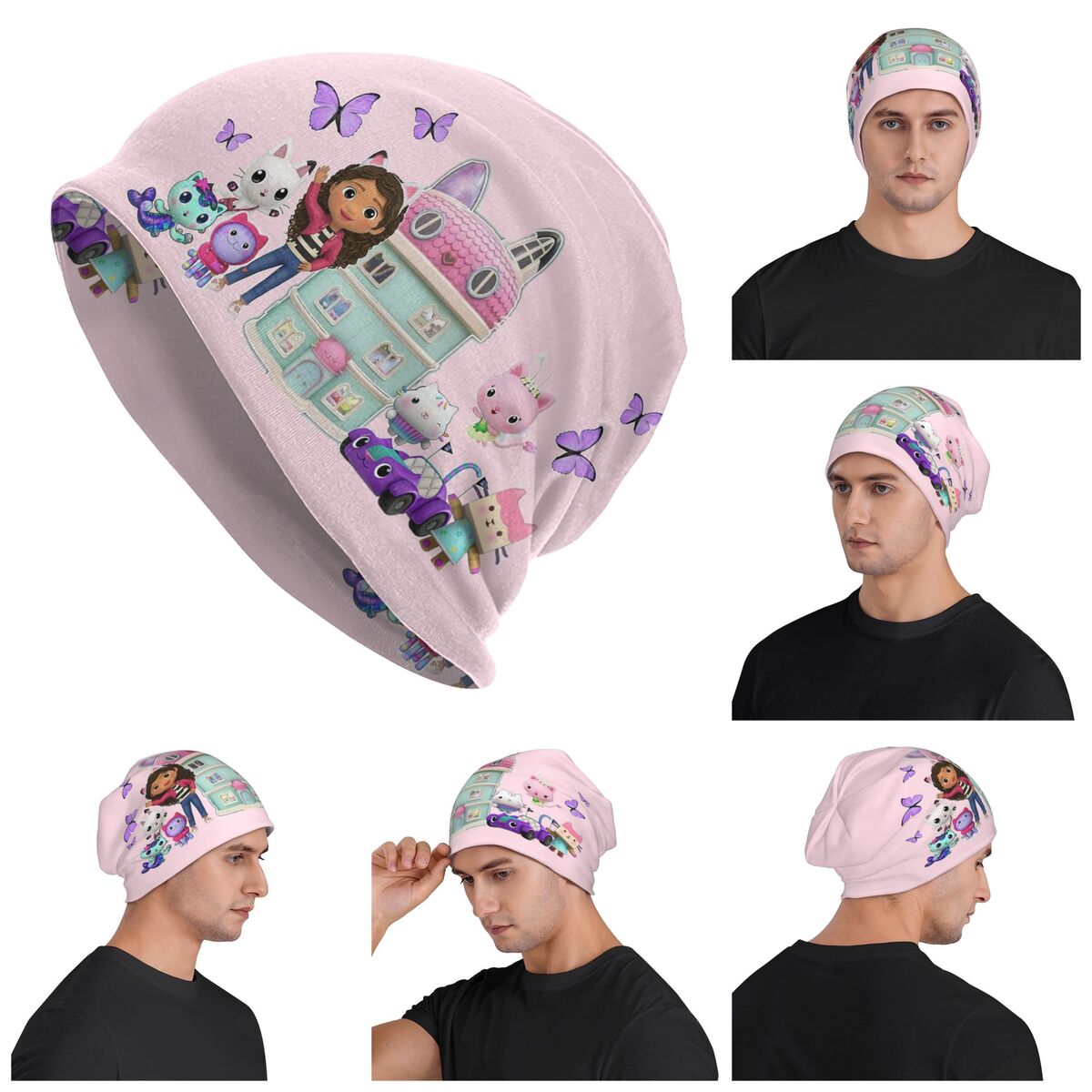 Topi Rajut Gabbys Dollhouse Ka - Kids Outdoor Doll House ulasan dan harga