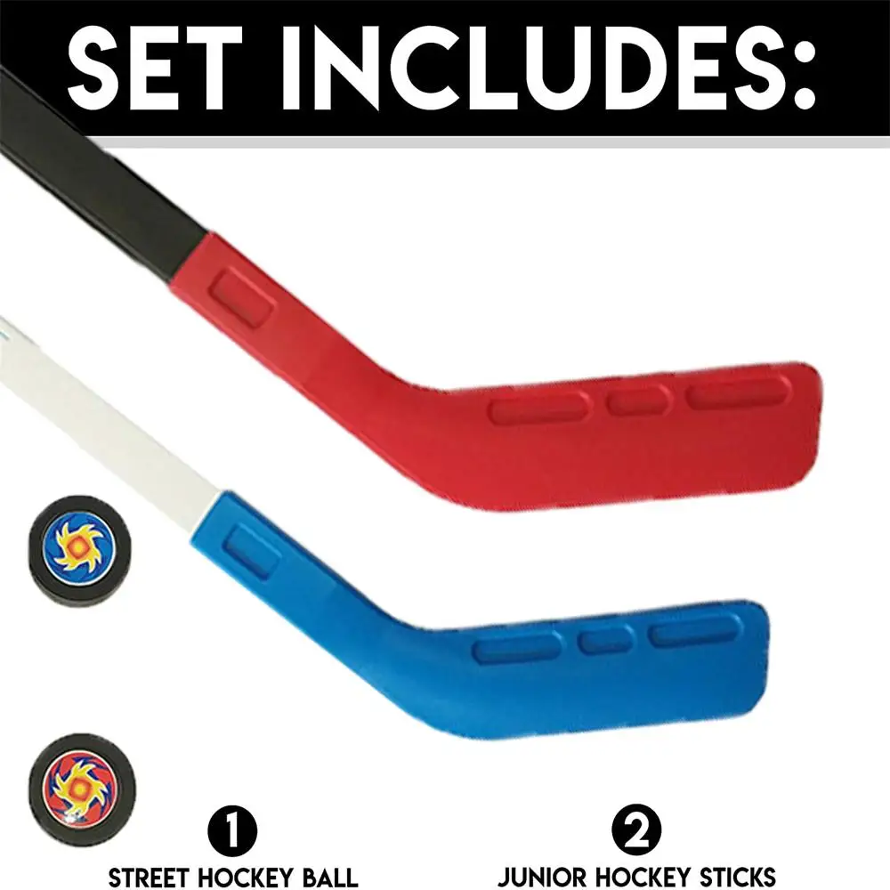 Satu Set Mainan Hoki Es Anak-A - Kids Outdoor Hockey Set ulasan dan harga