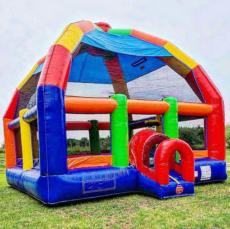 Kastil Lompat Tiup Besar, Perm - Kids Outdoor Bounce House ulasan dan harga
