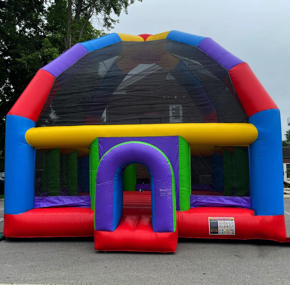 Kastil Lompat Tiup Besar, Perm - Kids Outdoor Bounce House ulasan dan harga