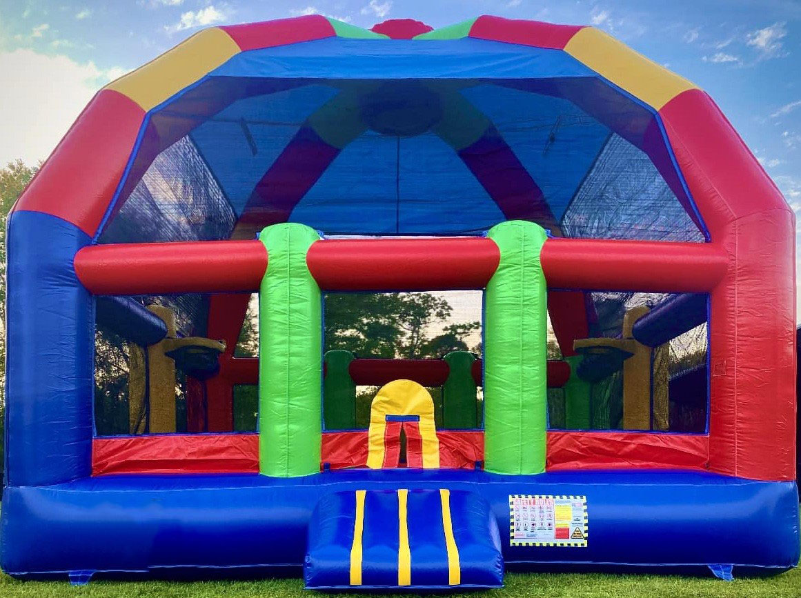 Kastil Lompat Tiup Besar, Perm - Kids Outdoor Bounce House ulasan dan harga