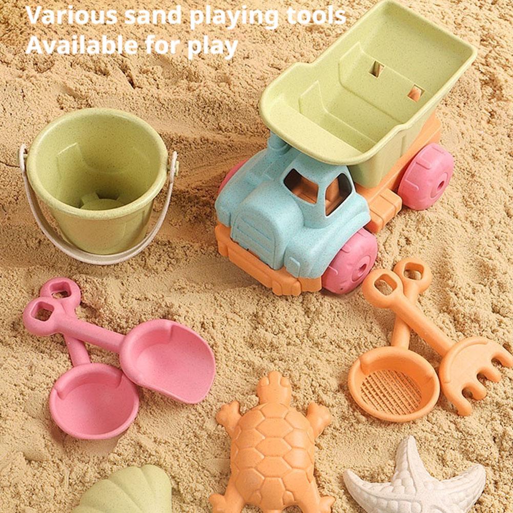 7 Buah Set Mainan Pasir Pantai - Kids Outdoor Entertainment ulasan dan harga
