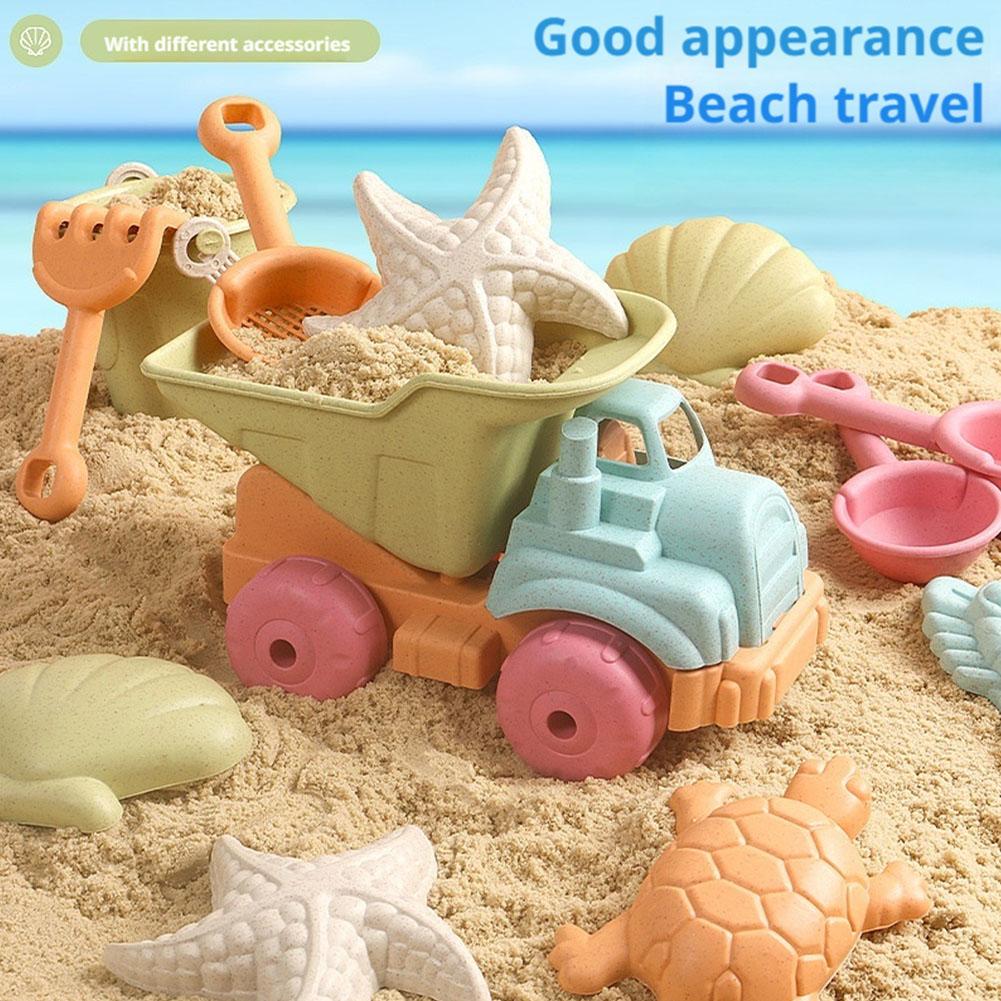 7 Buah Set Mainan Pasir Pantai - Kids Outdoor Entertainment ulasan dan harga