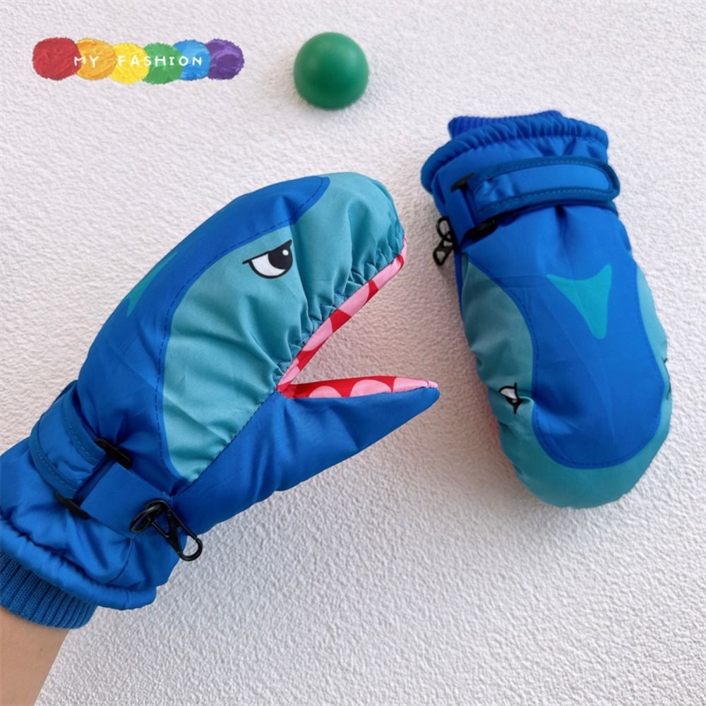 Sarung Tangan Ski Anak Motif H - Kids Outdoor Gloves ulasan dan harga
