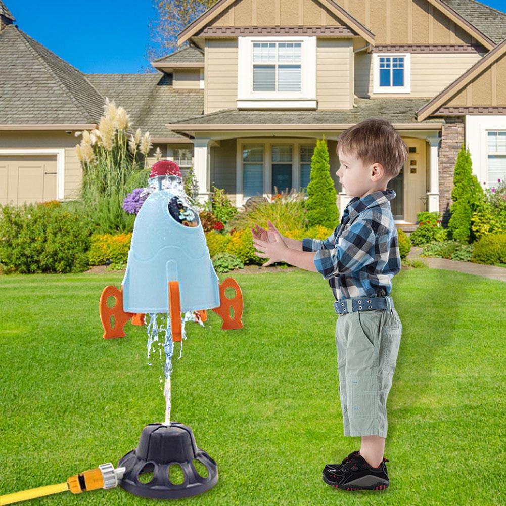 Mainan Peluncur Roket Penyiram - Kids Outdoor Water Sprinkler ulasan dan harga