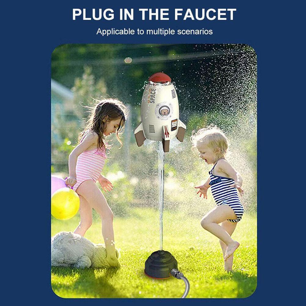 Mainan Peluncur Roket Penyiram - Kids Outdoor Water Sprinkler ulasan dan harga