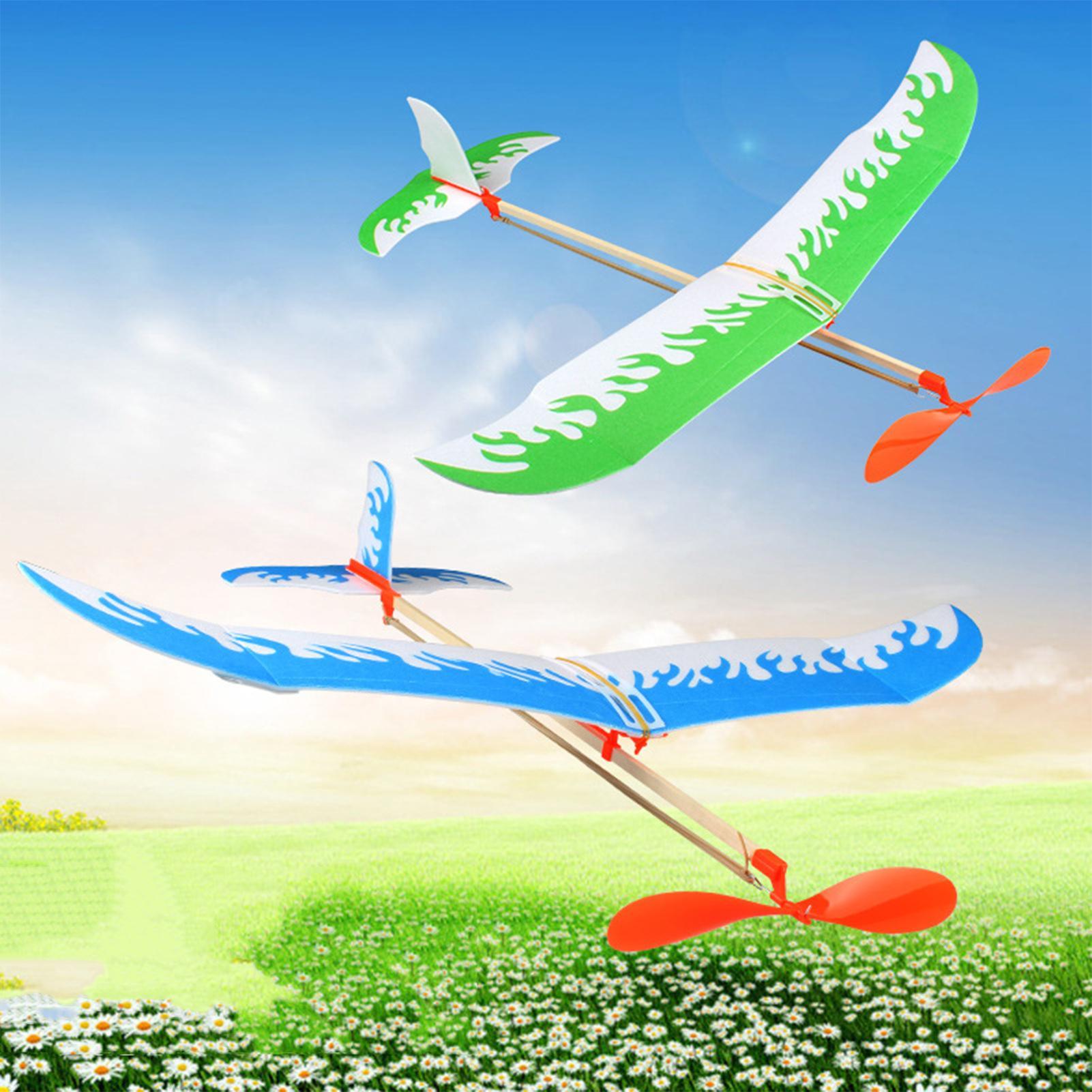 Pesawat Terbang Karet Kit Pesa - Kids Outdoor Entertainment ulasan dan harga