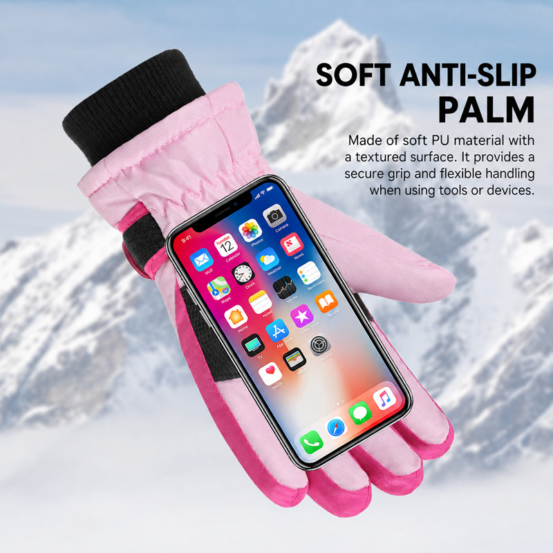 Sarung Tangan Ski Musim Dingin - Kids Outdoor Gloves ulasan dan harga
