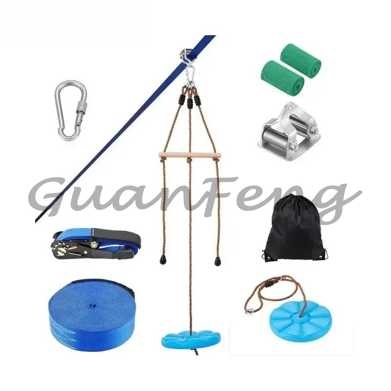 Paket Seluncur Tali Sejauh 52  - Kids Outdoor Zipline ulasan dan harga