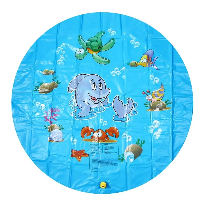 Kolam Percikan Air Mainan Lucu - Kids Outdoor Mat ulasan dan harga