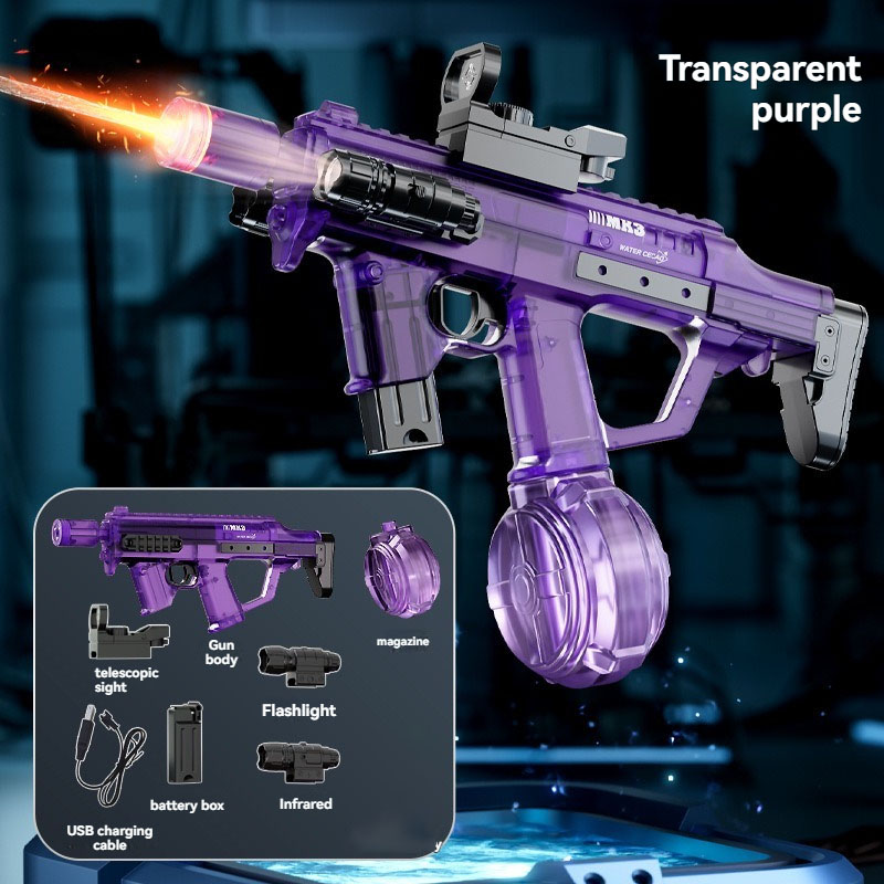 Senapan air listrik MK3 dewasa - Water Gun Soaker ulasan dan harga