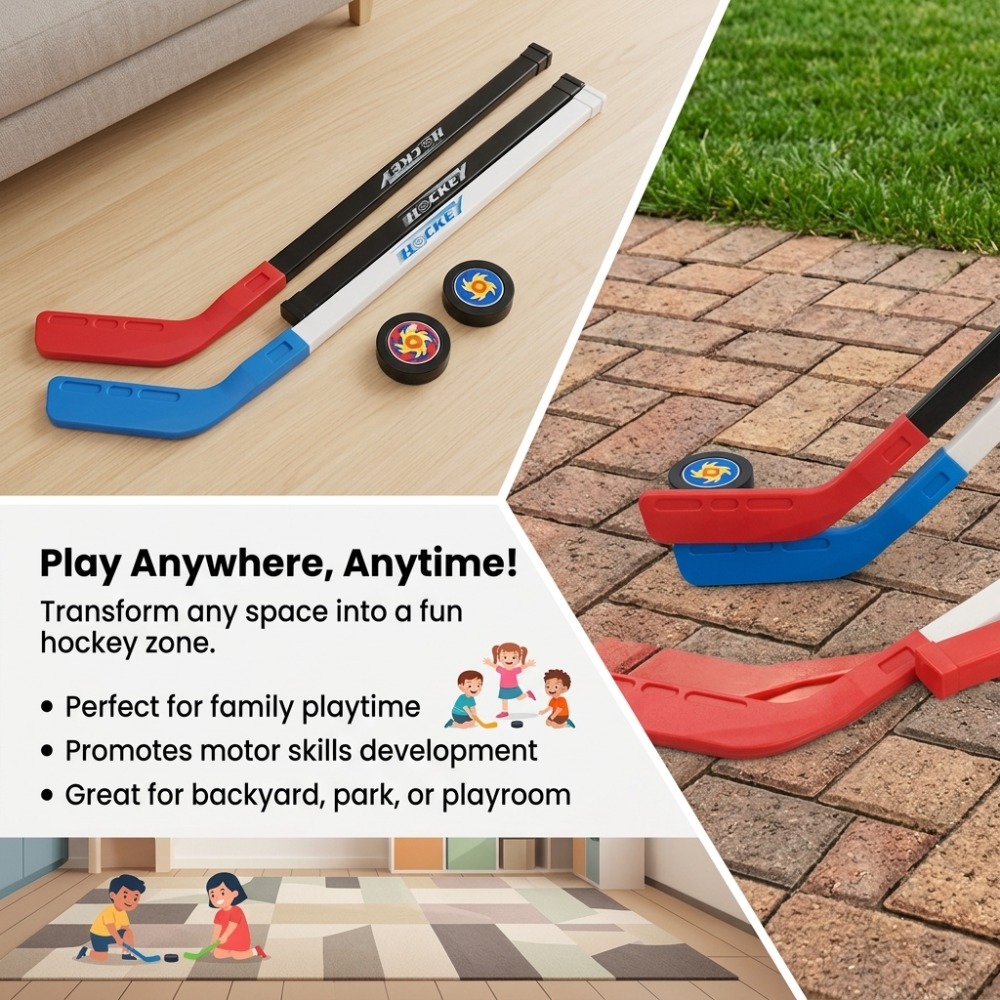 Stik Hoki Plastik 72CM Untuk A - Kids Outdoor Hockey Set ulasan dan harga