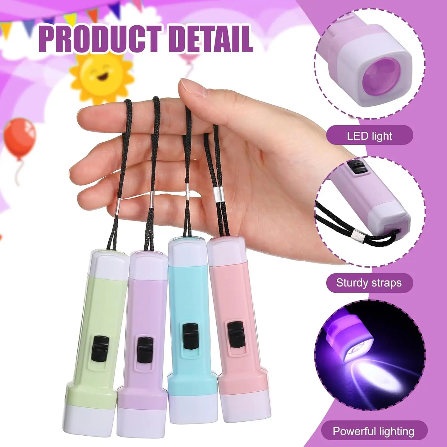 Senter LED Mini untuk Hadiah U - Kids Outdoor Birthday Party Ideas ulasan dan harga