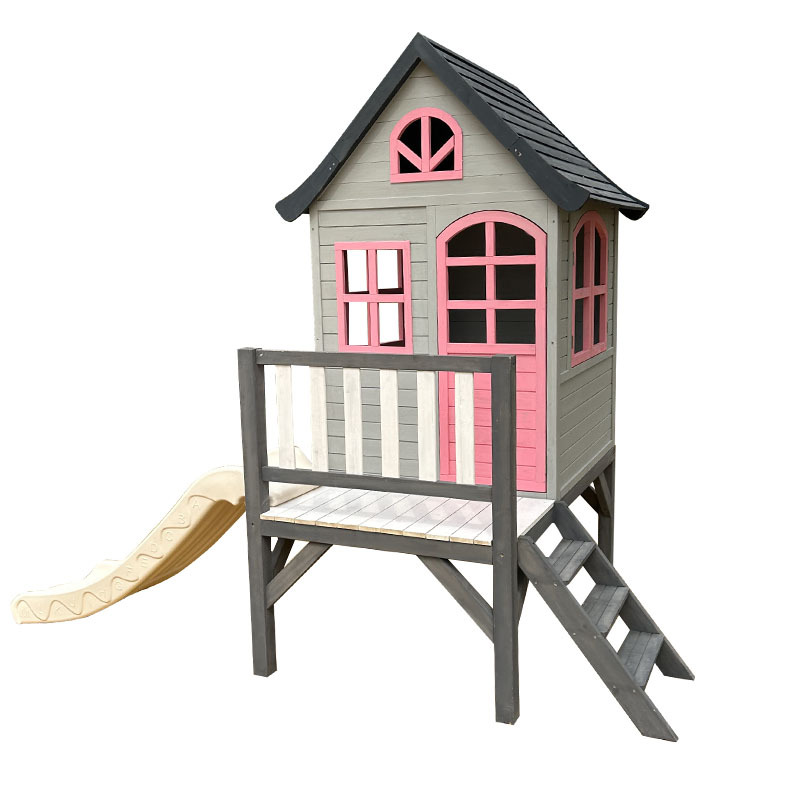 Rumah kayu anak-anak, pohon, k - Kids Outdoor Doll House ulasan dan harga