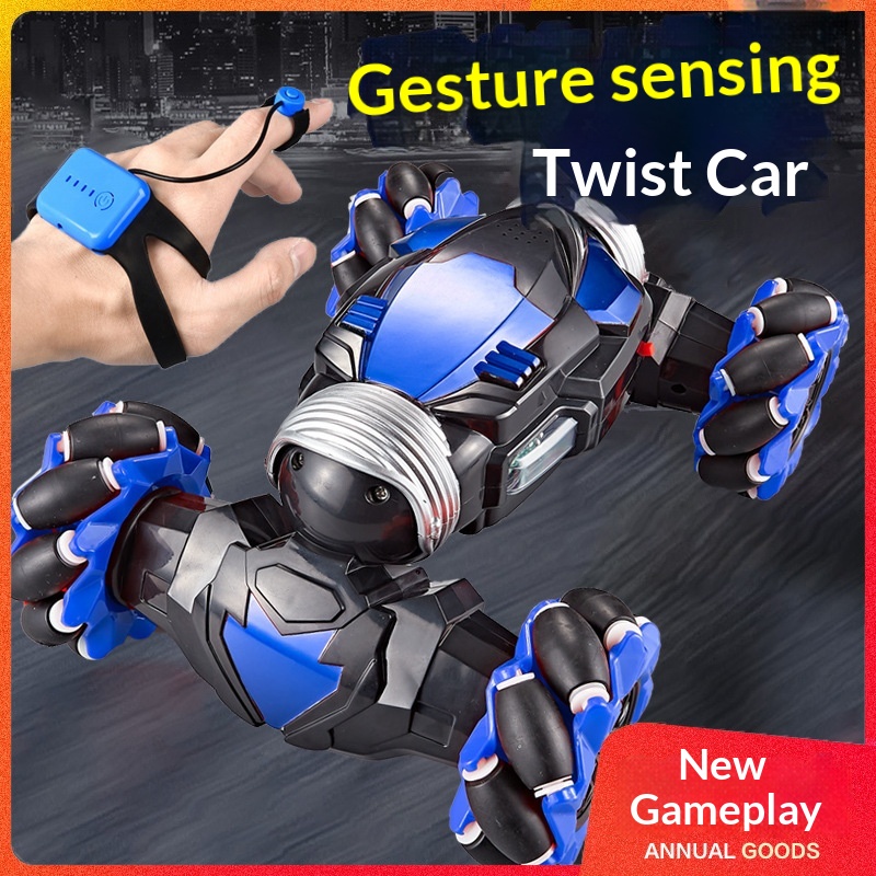 Mobil Stunt RC Sensor Gerak Ta - Kids Outdoor Dirt Toys ulasan dan harga