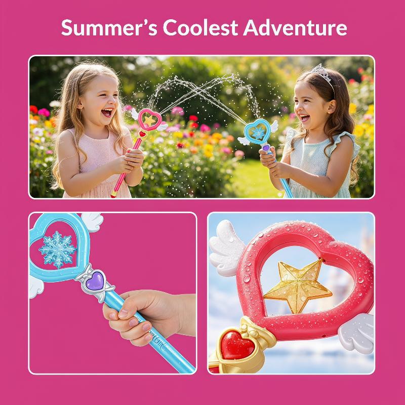 Tongkat Peri Air Mainan Penyir - Kids Outdoor Fairy Garden ulasan dan harga