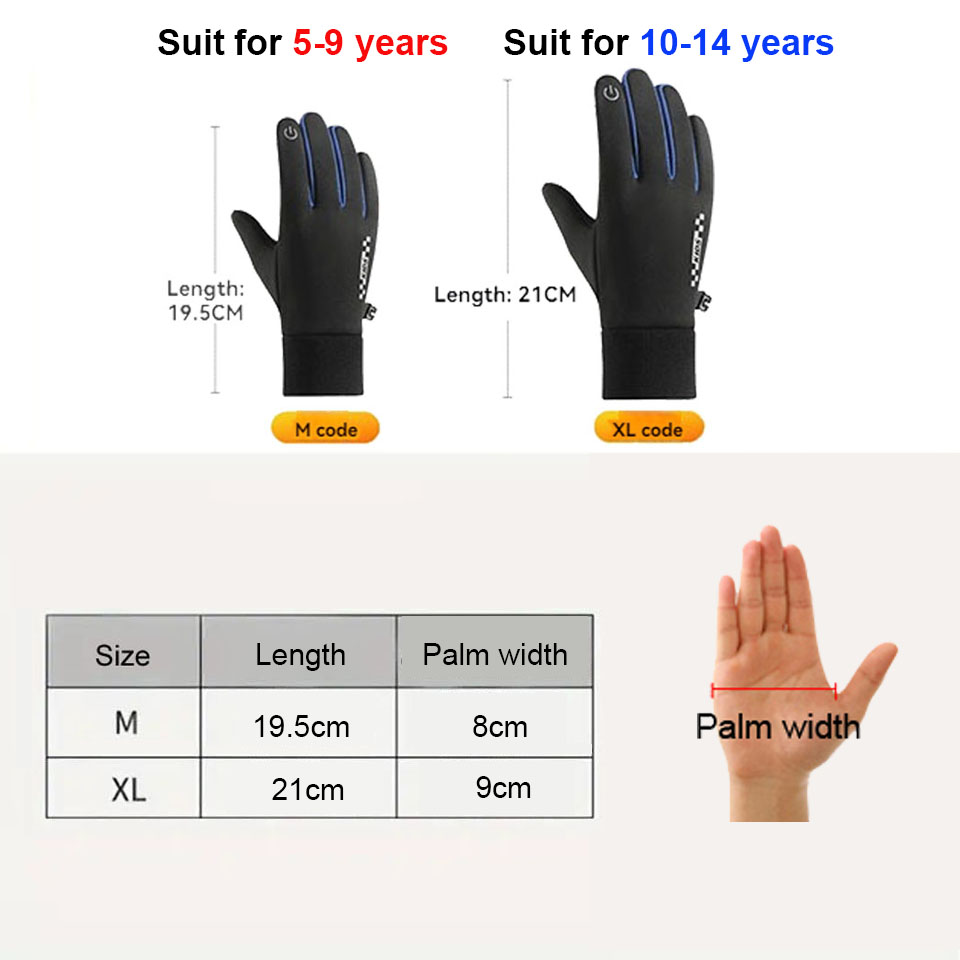 GTUBIKE sarung tangan berseped - Kids Outdoor Gloves ulasan dan harga