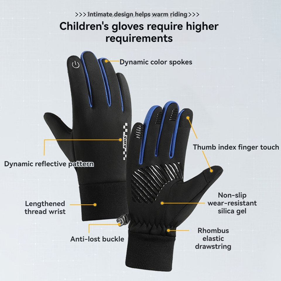 GTUBIKE sarung tangan berseped - Kids Outdoor Gloves ulasan dan harga