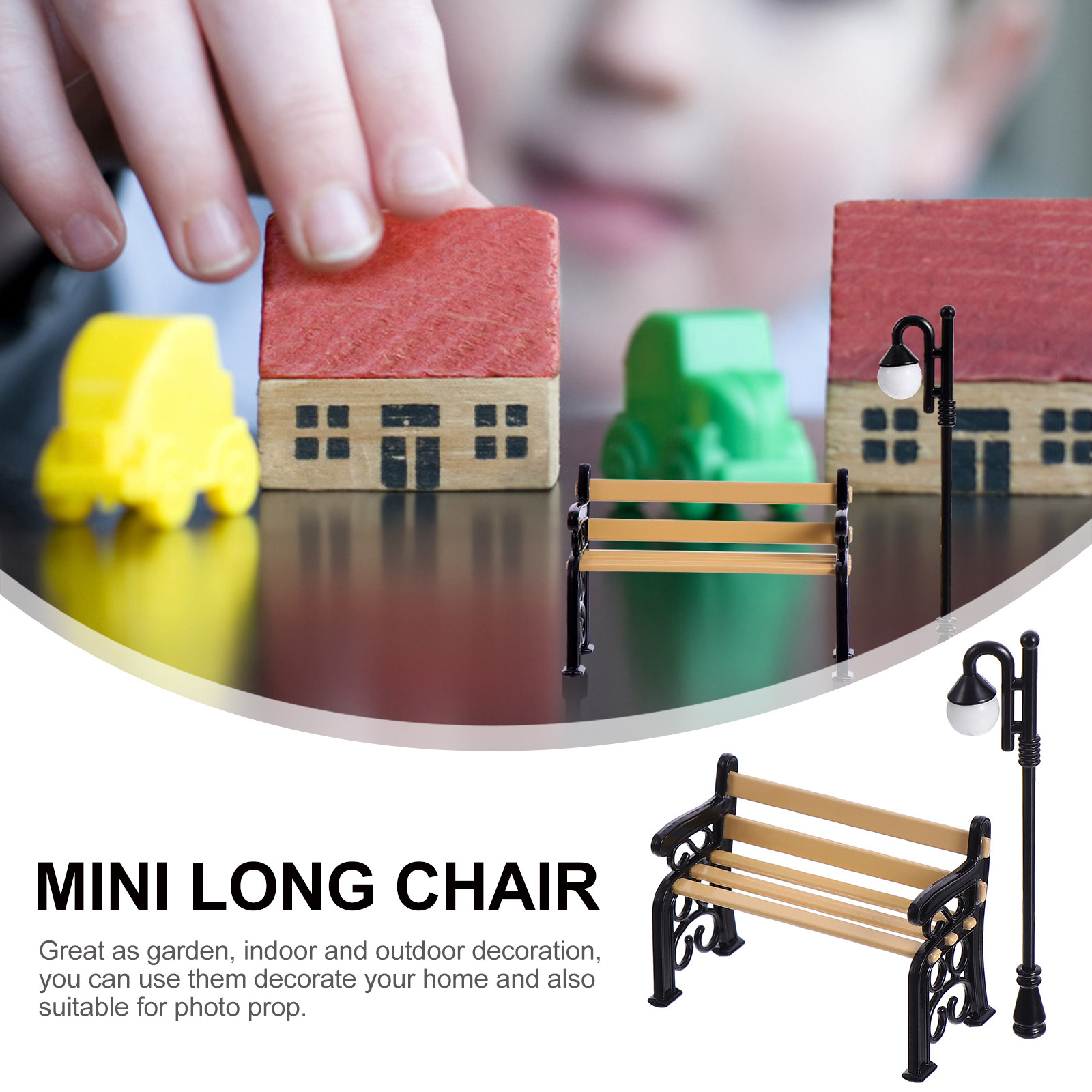 2 Buah Lampu Jalan untuk Rumah - Kids Outdoor Doll House ulasan dan harga