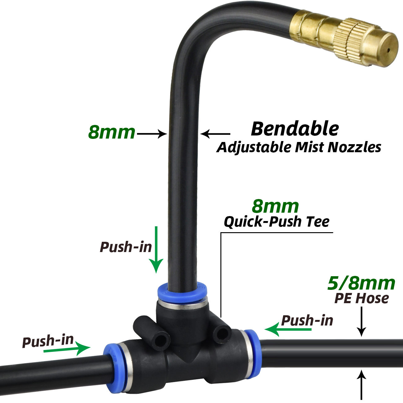 KESLA 5-30M Taman Teras 5/8Mm  - Kids Outdoor Water Sprinkler ulasan dan harga