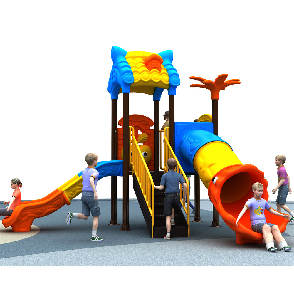 Peralatan Taman Bermain Anak L - Kids Outdoor Swing Set With Slide ulasan dan harga