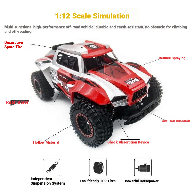 Mobil RC Short Course Truck 2. - Kids Outdoor Dirt Toys ulasan dan harga
