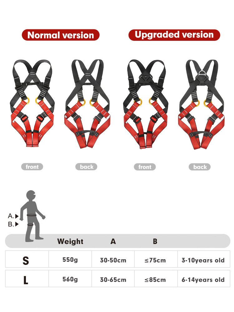 Xinda Child Full Body Harness  - Kids Outdoor Gear ulasan dan harga