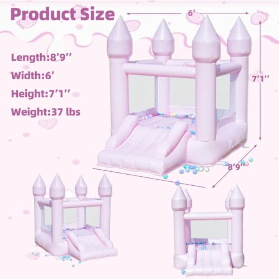 Rumah balon PVC untuk anak-ana - Kids Outdoor Bounce House ulasan dan harga