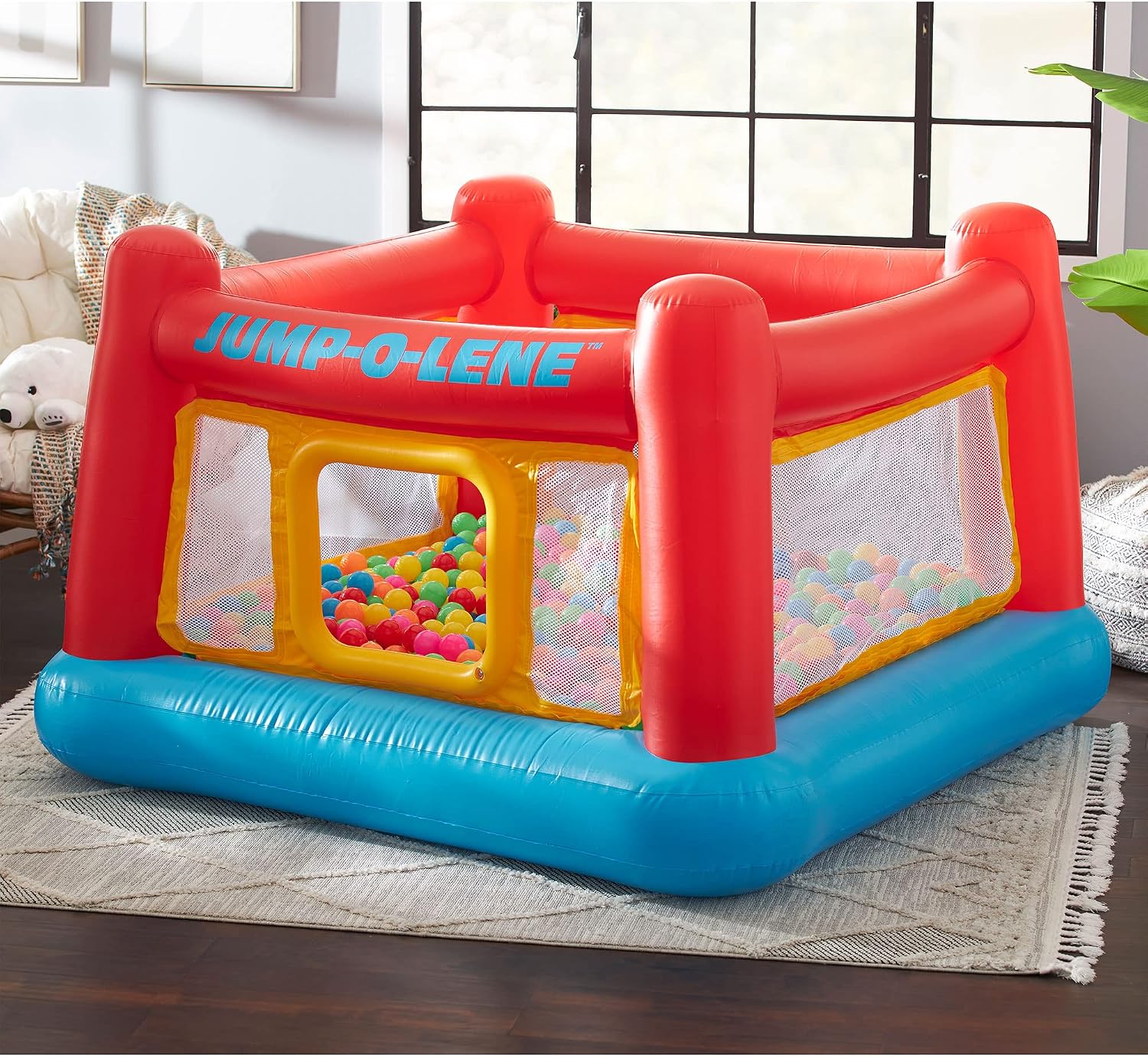 Rumah Kastil Loncat Anak Indoo - Kids Outdoor Bounce House ulasan dan harga