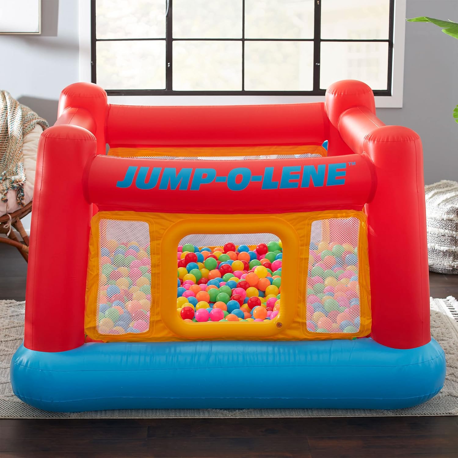 Rumah Kastil Loncat Anak Indoo - Kids Outdoor Bounce House ulasan dan harga