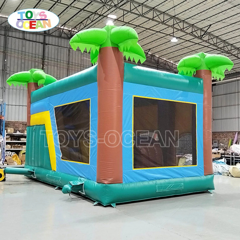 Rumah Loncat Tiup Bertema Huta - Kids Outdoor Bounce House ulasan dan harga