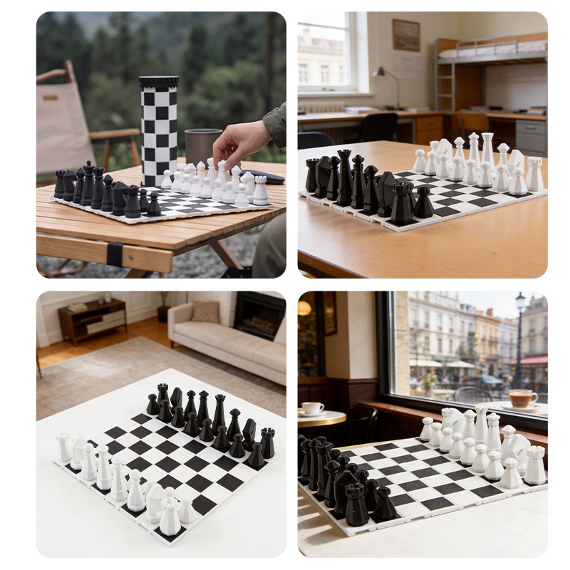 Set Permainan Catur Portabel 2 - Kids Outdoor Entertainment ulasan dan harga