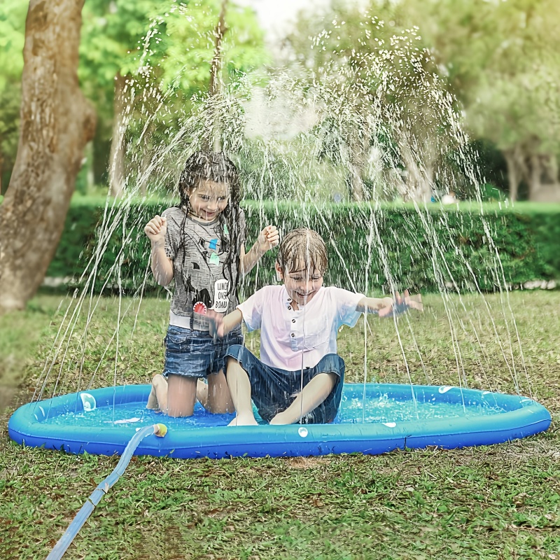 Alas Semprot Air Tiup Pantai 1 - Kids Outdoor Mat ulasan dan harga