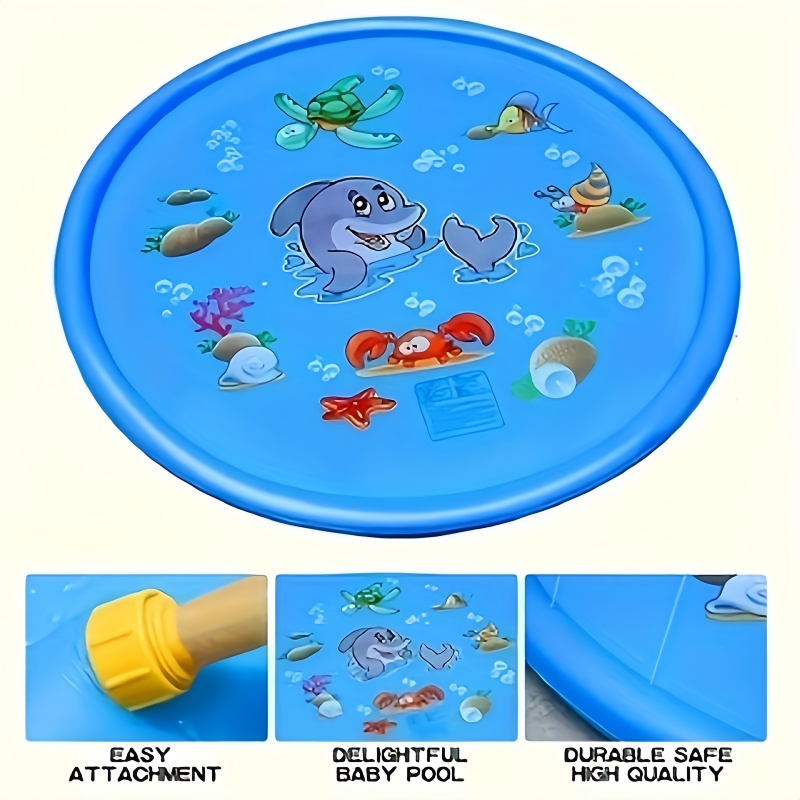 Alas Semprot Air Tiup Pantai 1 - Kids Outdoor Mat ulasan dan harga